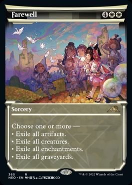 Farewell Kamigawa- Neon Dynasty Soft Glow Frame